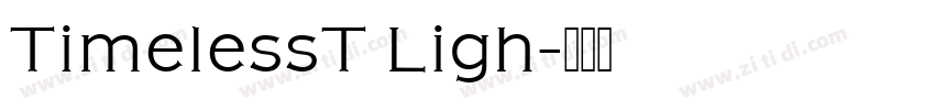 TimelessT Ligh字体转换